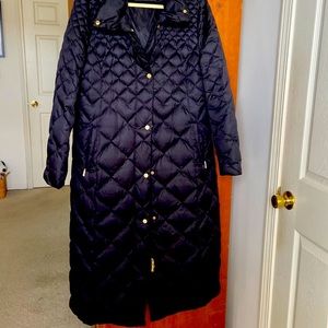 Ellen Tracy Quilted long coat